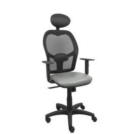 Silla Piqueras Y Crespo Alocen Brazos Regulables Cabecero Fijo Malla Negro Y Asiento Similpiel Gris Precio: 255.50000025. SKU: S5703949
