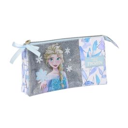 Portatodo Triple Frozen Memories Azul Blanco (22 x 12 x 3 cm) Precio: 7.49999987. SKU: S4306459