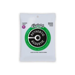 MARTIN Juego Acústica Authentic Silked Phosphor Bronze 92/8 Custom Light 11-52 Precio: 9.68999944. SKU: B16ZYNC7WP