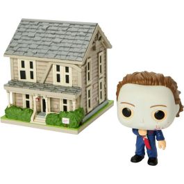 FUNKO Figura POP Michael Myers with Myers House Exclusive de Halloween, Vinilo en caja regalo