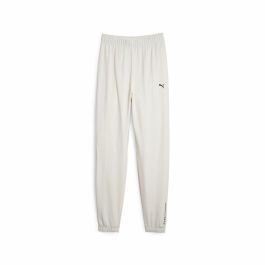 Pantalón Largo Deportivo Puma Studio Unwind Blanco Mujer