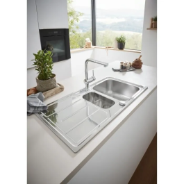 Grohe 32168000 Mezclador de Lavabo con Ducha Extraíble Minta