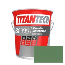 TITAN Ex300 Esmalte Sintético Industrial Alta Calidad Secado Rápido Verde RAL 6011 4 Litros para Acero C2 C3 Precio: 66.78999987. SKU: B1K7FB8D4W