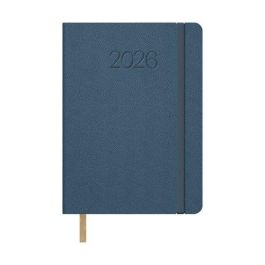 Agenda Anual (2026) Dohe Manhattan Cosida Tapa Extra Polipiel Con Goma 140X200 D/P Azul Precio: 16.50000044. SKU: B178VMGP2B