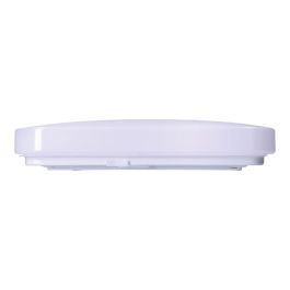 Edm Aplique LED Cuadrado Extraplano de Superficie 18W 3CCT 1820 lm 33x33x7 cm, Luz Regulable (3000K, 4000K, 6500K)