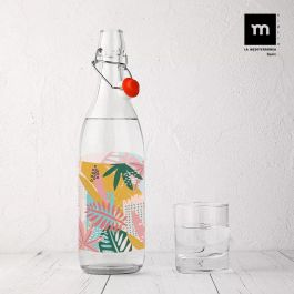 Botella de Vidrio Decorada Designs 1L - Inde (12 Unidades) Botella de Vidrio Decorada Designs 1L - Inde (12 Unidades)