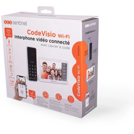 SCS Sentinel CodeVisio Wi-Fi Videoportero conectado con teclado codificado, 6 melodías