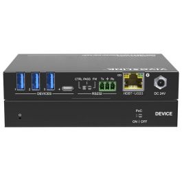 Vivolink VLUSB3EXT100D Extensor USB 3.2 Gen1 100m HDBaseT 3.0 para Conectar 4 Dispositivos