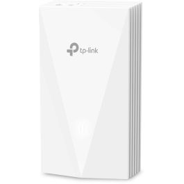 Omada AX3000 Punto de Acceso Wi-Fi 6 de Pared Doble Banda (2.4/5GHz), 574+2402 Mbps, 4 Puertos Gigabit, PoE, Omada SDN