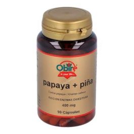 OBIRE Papaya y Piña, Complemento Alimenticio para Peso Saludable, 90 Cápsulas OBIRE Papaya y Piña, Complemento Alimenticio para Peso Saludable, 90 Cápsulas Precio: 9.5000004. SKU: B1JNK8CKG9