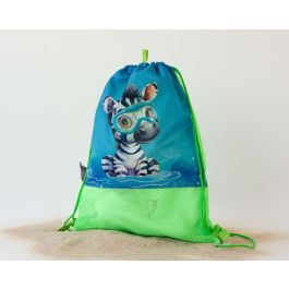 KioKids Bolsa de Playa Convertible Mochila Animales Verde Safari Fun +0 Meses Transpirable Fácil de Sacudir Arena Poliéster 5L Precio: 5.89000049. SKU: B1H54VSW2K