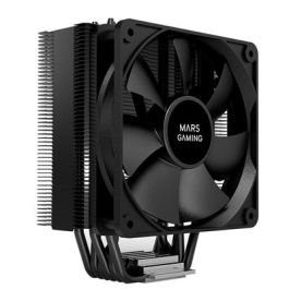 Mars Gaming MCPUPRO Ventilador Disipador CPU Silencioso PWM 200W para Intel LGA 2066/1700/1200 y AMD AM4/AM3+/AM3, 6 Heatpipes