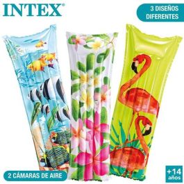 Intex Colchoneta 5 Tubos Fashion 183x69 cm - Modelos Surtidos
