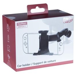 Onlan 3015220019340 Soporte para Coche para Nintendo Switch 2, Consolas Portátiles y Tablets de 8 Pulgadas - Negro