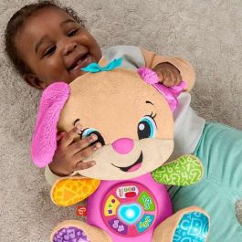 Peluche perrita fisher-price ríe y aprende con luces y sonidos. 30,48x25,40x13,34 cm Peluche perrita fisher-price ríe y aprende con luces y sonidos. 30,48x25,40x13,34 cm
