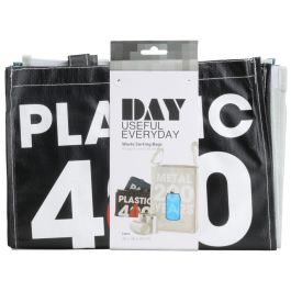 Day Juego de 3 Bolsas para Reciclar con Asas y Velcro