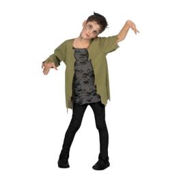 Disfraz infectado camiseta, aplicaciones de látex y bote de látex talla 5-6 y Disfraz infectado camiseta, aplicaciones de látex y bote de látex talla 5-6 y