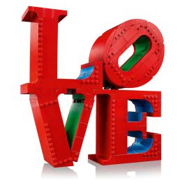 LEGO 31214 Art LOVE Set de Construcción para Adultos - Decoración y Regalo para Parejas