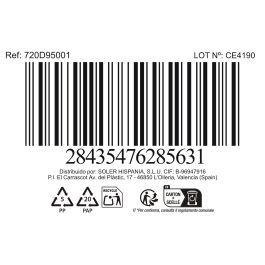 La Mediterranea Bol Aperitivo Ass.Col 12x4.2 cm "Pica-Pica" (24 Unidades)