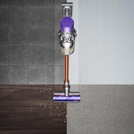 Dyson V10 Absolute – Aspiradora Escoba Sin Cable, 2 en 1, Ciclónica, para Todo Tipo de Suelos (Níquel/Cobre)
