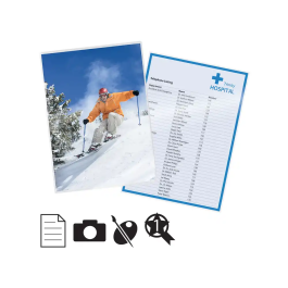 Ibico 627314 Caja 100 Bolsas de Plastificar A5 Brillo 75 Micras