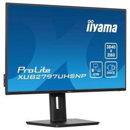 iiyama ProLite XUB2797UHSNP-B1 Monitor 27" 4K UHD IPS 3840x2160 4ms 60Hz USB-C KVM Negro