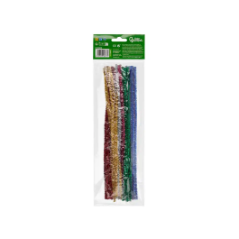 Liderpapel Limpiapipas de Chenilla 30 cm Colores Brillantes Surtidos Bolsa 30 Unidades
