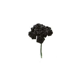 Bolsa de 12 Mini Flores Pomos Rosa Mediana Negro Precio: 4.94999989. SKU: B13AA4W24H
