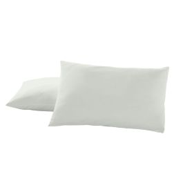 Funda de almohada Alexandra House Living Blanco 50 x 80 cm (2 Unidades)