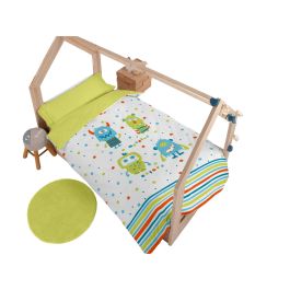 Juego de funda nórdica Alexandra House Living Estelia Multicolor Cama de 105 2 Piezas