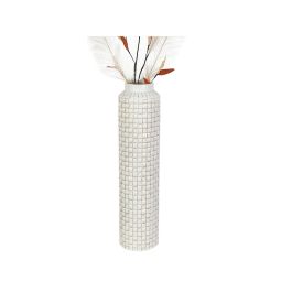 Florero Romimex Beige Resina 16 x 64 x 16 cm