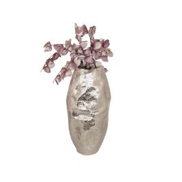 Florero Romimex Plateado Aluminio 19 x 46 x 19 cm Precio: 80.50000046. SKU: B1B6S8JMZ4