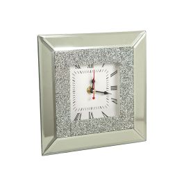 Reloj de Mesa Romimex Plateado Vidrio 20 x 5 x 20 cm Precio: 32.6578998185. SKU: B1HFSDX6NZ