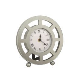 Reloj de Mesa Romimex Plateado Vidrio 20 x 21 x 5 cm Precio: 56.2649999032. SKU: B19ZLMNN6R