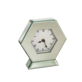 Reloj de Mesa Romimex Plateado Vidrio 18 x 19 x 6 cm Precio: 60.245899516. SKU: B189CMNYW9