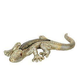 Figura Decorativa Romimex Dorado Resina Lagarto 34 x 6 x 15 cm Precio: 32.6578998185. SKU: B1CKH5M9GX