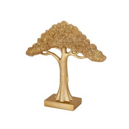 Escultura Romimex Dorado Árbol 34 x 33 x 9 cm Precio: 50.807899503899996. SKU: B1FZCQMVXY