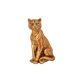 Figura Decorativa Romimex Dorado Resina Tigre 15 x 21 x 9 cm Precio: 29.874900471900002. SKU: B1B2CD3FDB