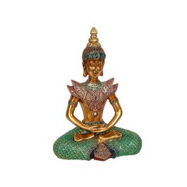 Figura Decorativa Romimex Dorado Resina Buda 21 x 29 x 11 cm Precio: 46.88999986. SKU: B16TEAABTK