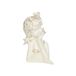 Busto Romimex Blanco Resina Niña 17 x 29 x 16 cm Precio: 39.49999988. SKU: B1JNAWDZ2X