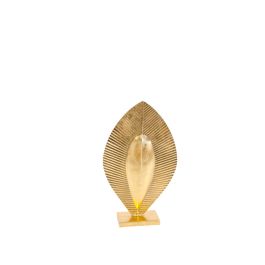 Figura Decorativa Romimex Dorado Metal Hoja 22 x 38 x 5 cm Precio: 36.1668995039. SKU: B17HARD97Q