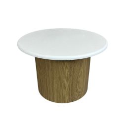 Mesa auxiliar Romimex Blanco Natural Madera MDF 60 x 41 x 60 cm Precio: 201.8158996975. SKU: B17SMG8R9T