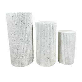 Columnas Romimex Crema Madera MDF 3 Piezas Precio: 481.4469003751. SKU: B1B5J98Y8T