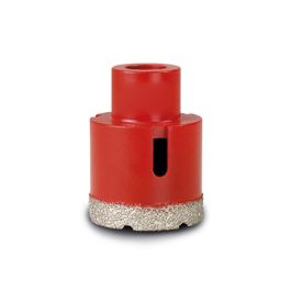Stayer Corona diamantada Ø68 mm, corte seco M14 para amoladoras, perforación gres, porcelánico, cerámica, mármol, granito