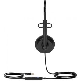 Yealink UH34 Lite Mono Teams Auriculares Alámbricos USB-C/A para Oficina/Centro de Llamadas - Optimizado para Microsoft Teams