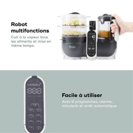 BABYMOOV Nutribaby Robot de comida para bebés (+) Gris industrial BABYMOOV Nutribaby Robot de comida para bebés (+) Gris industrial