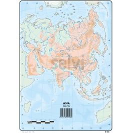 Selvi Mapa Mudo Físico De Asia A4 -50U- Selvi Mapa Mudo Físico De Asia A4 -50U- Precio: 5.50000048. SKU: B12AZATED8