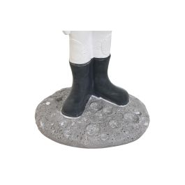 DKD Home Decor Figura Astronaut Girl Urban Blanco Rojo Resina 11 x 29 x 10 cm (2 Unidades)