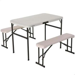 Mesa Plegable Lifetime Crema 106,5 x 73,5 x 61 cm Acero Plástico Precio: 106.89000003. SKU: B16BJRJFZF