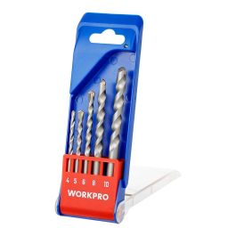 Brocas para mampostería,, ø4,00 - ø10,00 mm, juego 5 piezas Precio: 4.296105. SKU: B15LZAMRJ4